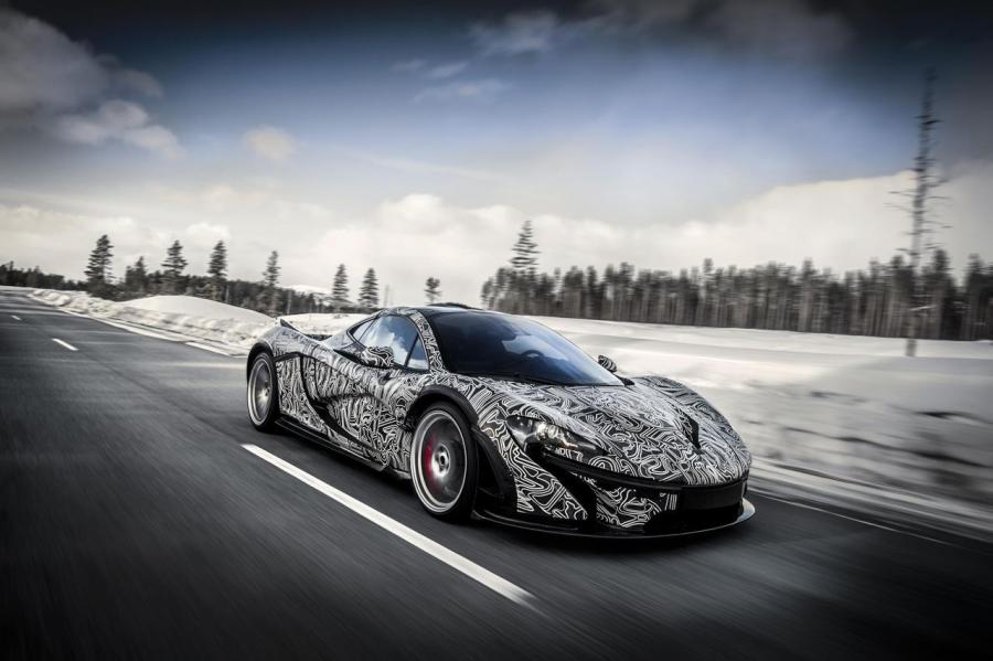 McLaren P1 Winter Testing '2013
